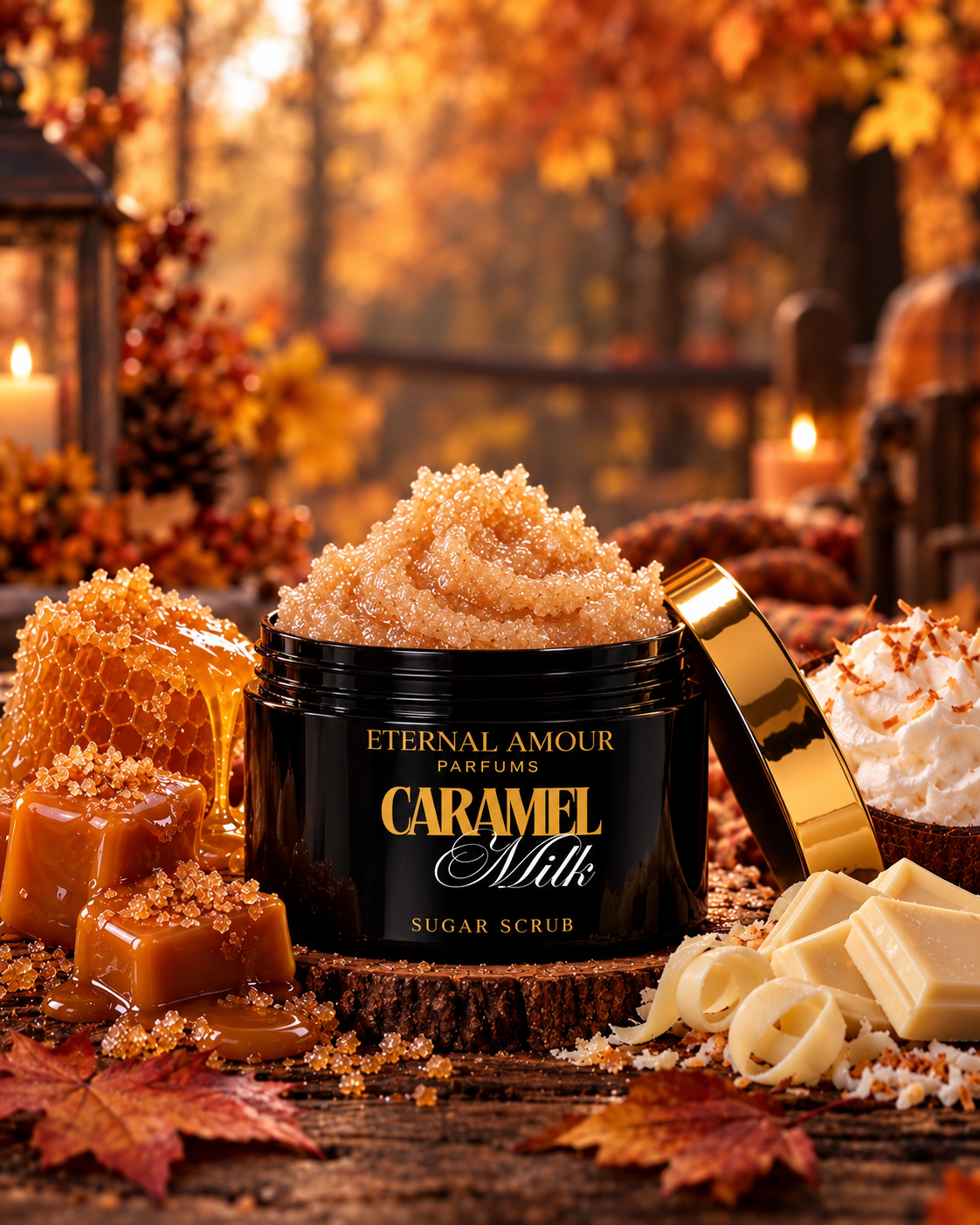 Caramel Milk Sugar Scrub
