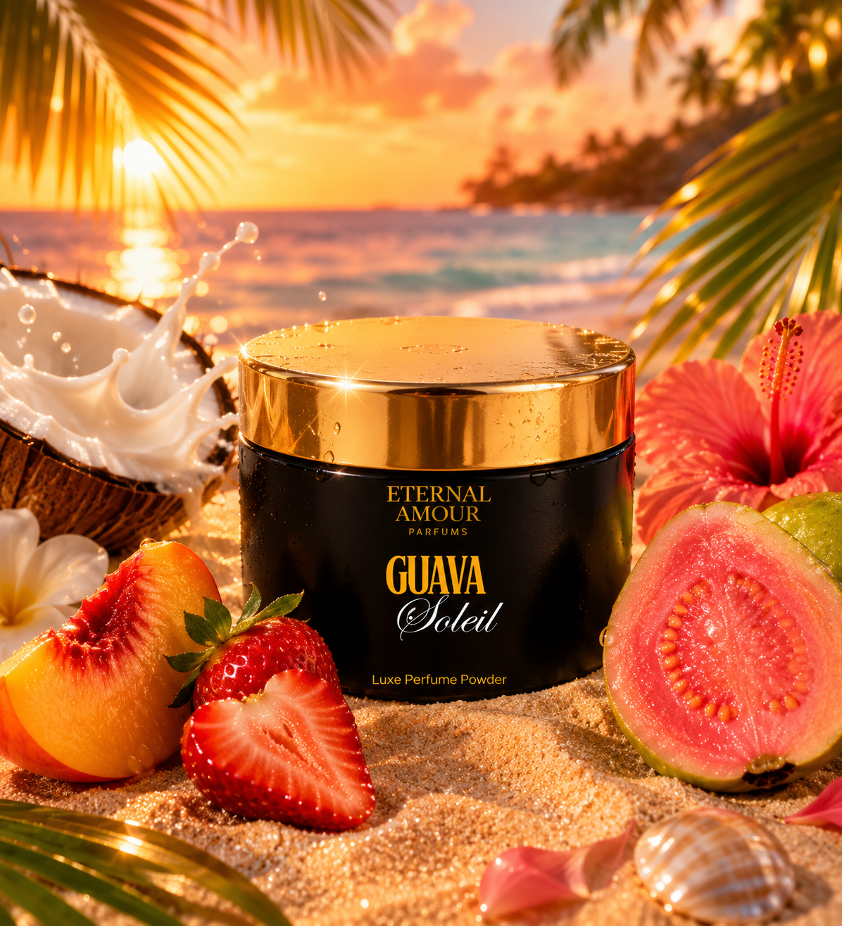 Guava Soleil Luxe Perfume Powder