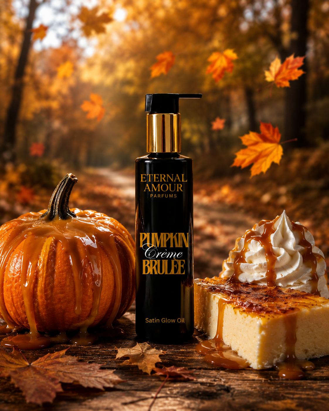 Pumpkin Crème Brulèe Satin Glow Body Oil