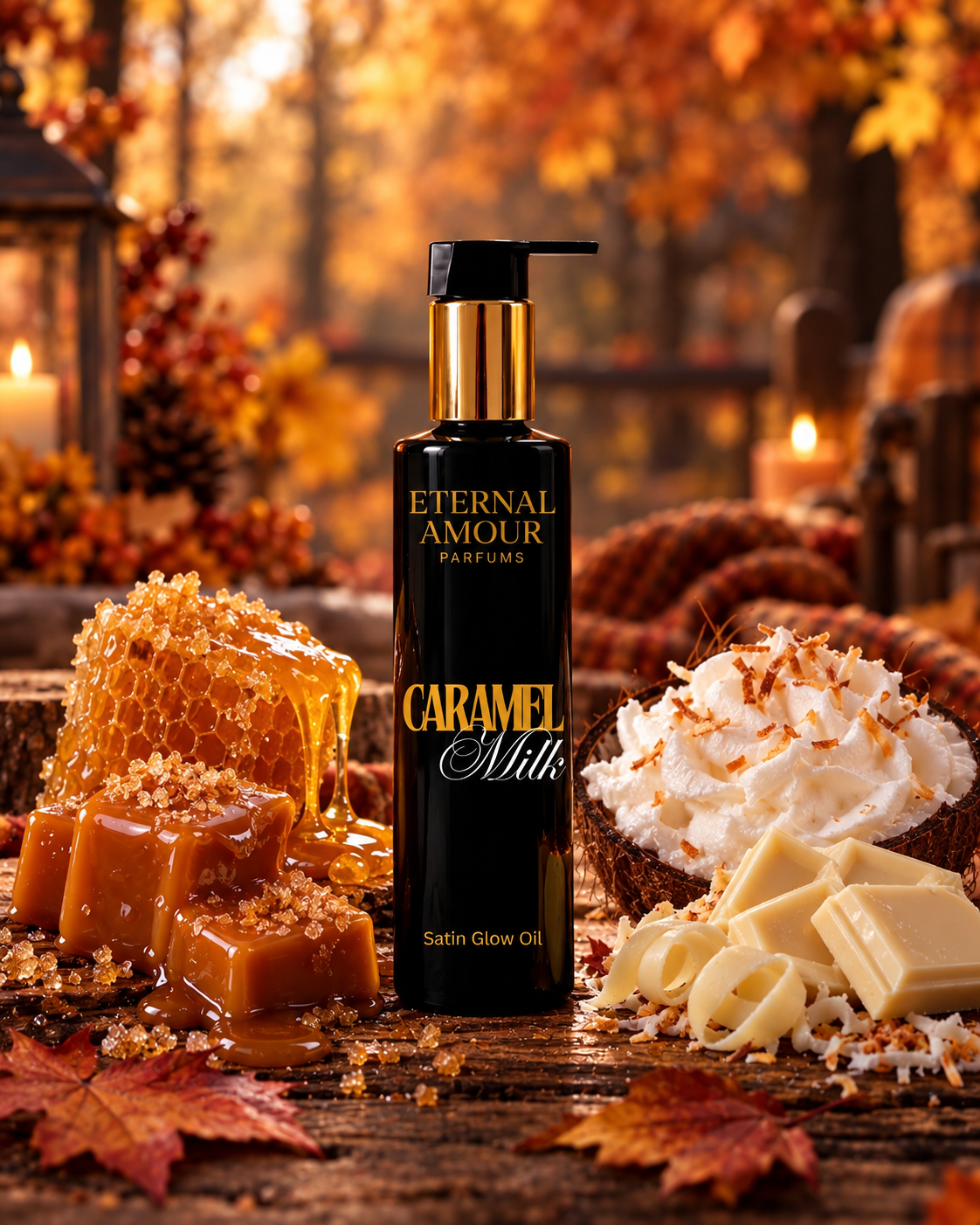 Caramel Milk Satin Glow Body Oil