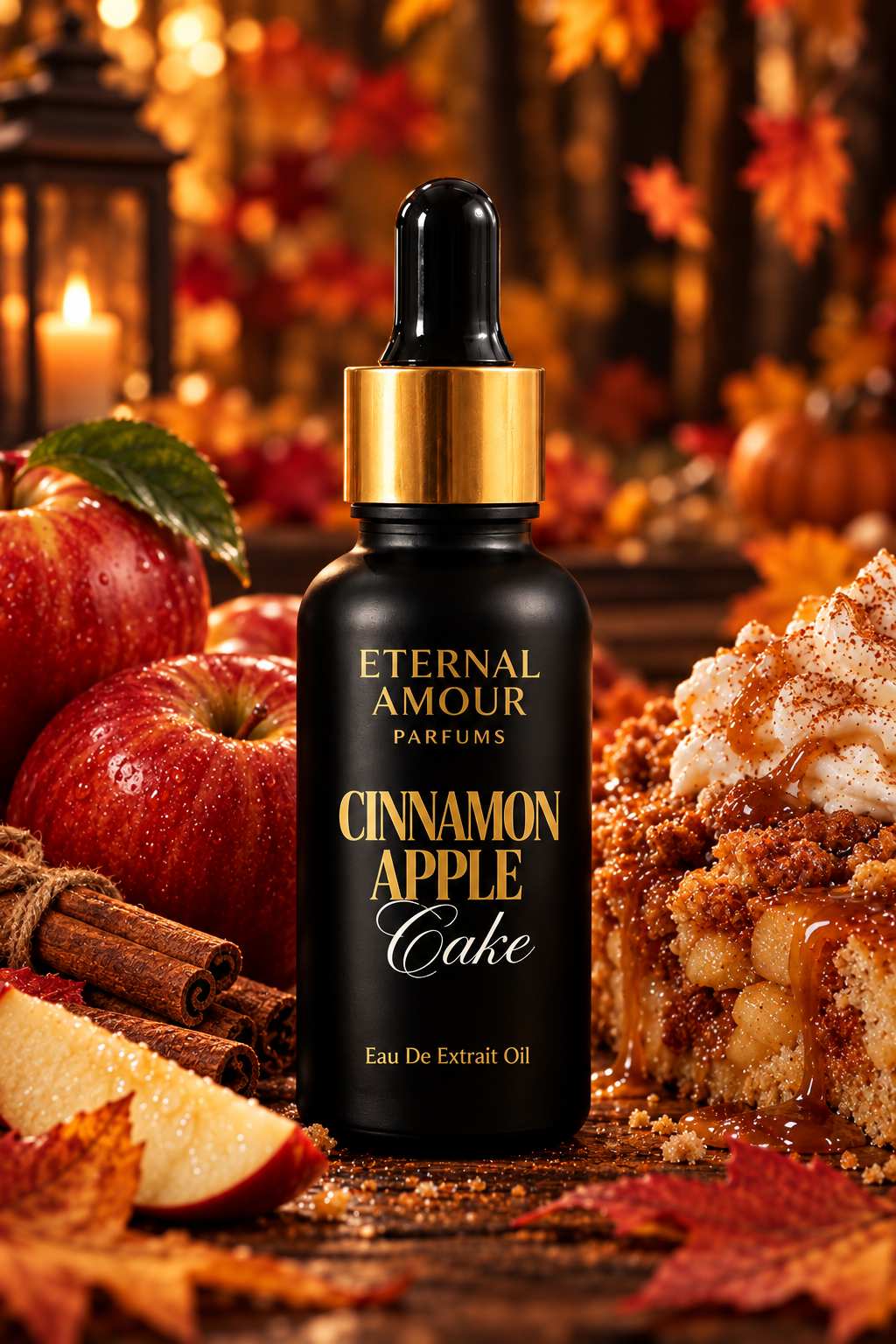 Cinnamon Apple Cake Eau De Extrait Oil