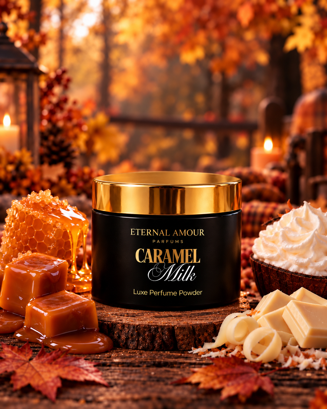 Caramel Milk Luxe Perfume Powder